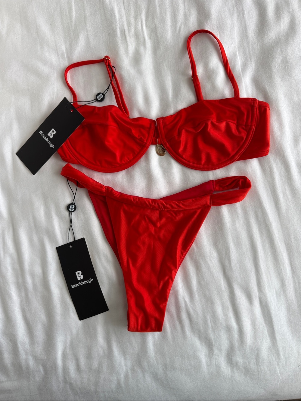 Blackbough Swim NWT Red Bikini Set